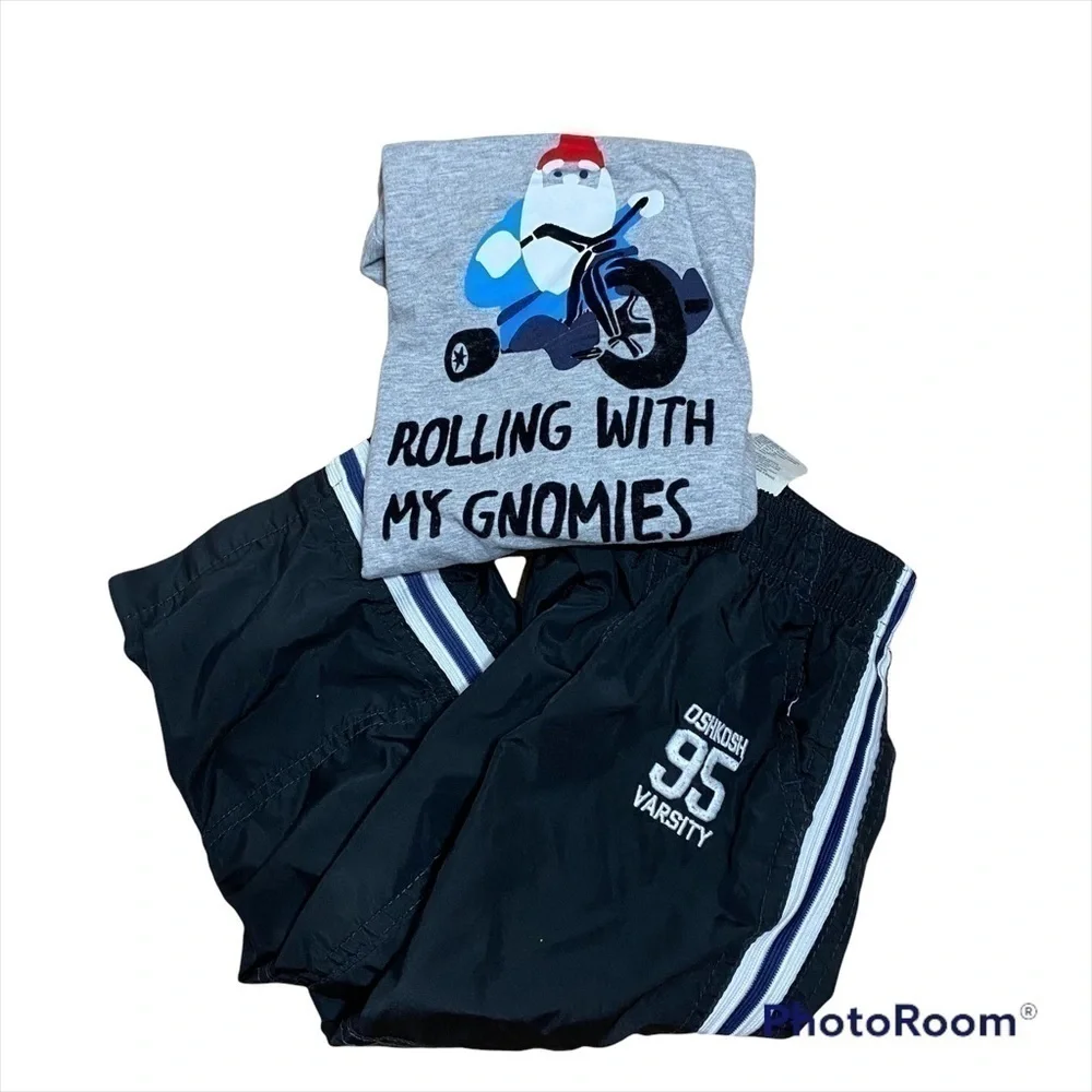 Osh Kosh B’gosh Outfit Rollin With My Gnomies 2T Sweatpants